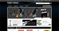 Desktop Screenshot of onermusic.com