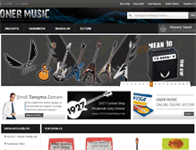 Tablet Screenshot of onermusic.com